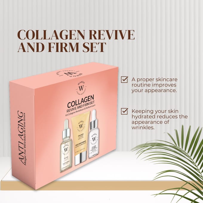 Warda Luxury Skincare COLLAGESKIN LIFTER SERUM-set