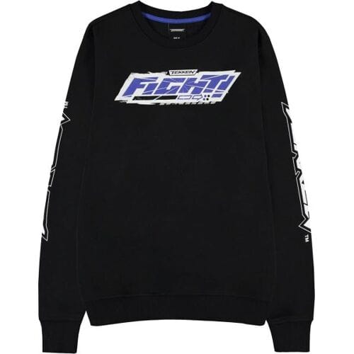 Difuzed Tekken Fight! Sweater Zwart-Maat M (Diversen) Nieuw