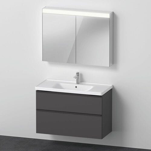 Duravit D-Neo furniture set with mirror cabinet 100.5 cm DE011704949