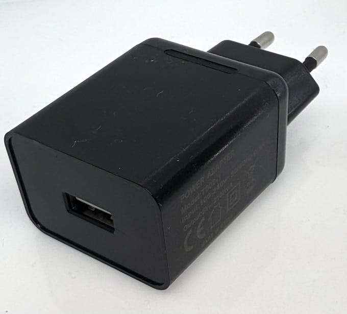 USB Thuislader Snellader Telefoonlader lader oplader 2A Zwart