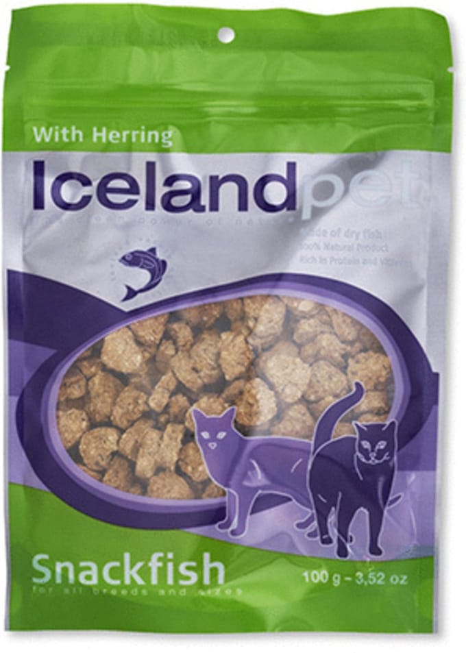 Icelandpet Cat Treat - Kattensnack - Haring 100 g
