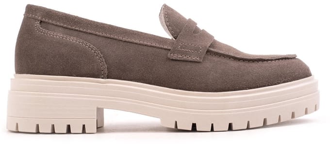 Omnio leyton loafers dames talpa suede