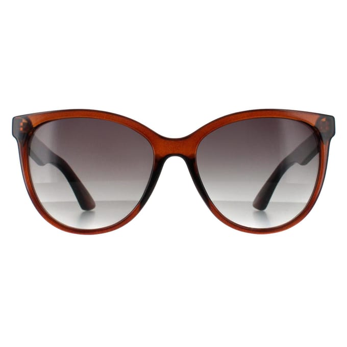 Smarty Rond Dames Transparant Bruin Grijs SB2312