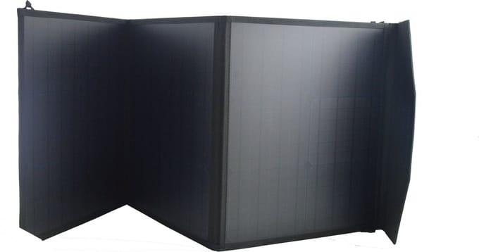 Draagbaar opvouwbaar zonnepaneel / oplader - 60W - 3 panelen