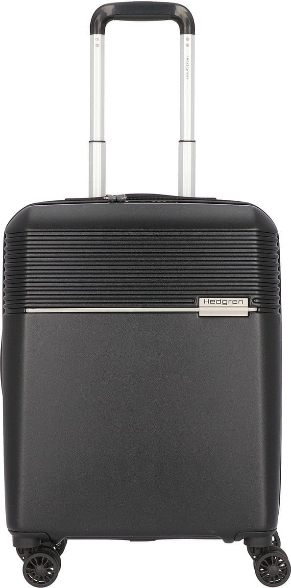 Hedgren Trolley Stripe XS Spinner XS Black Zwart 54cm