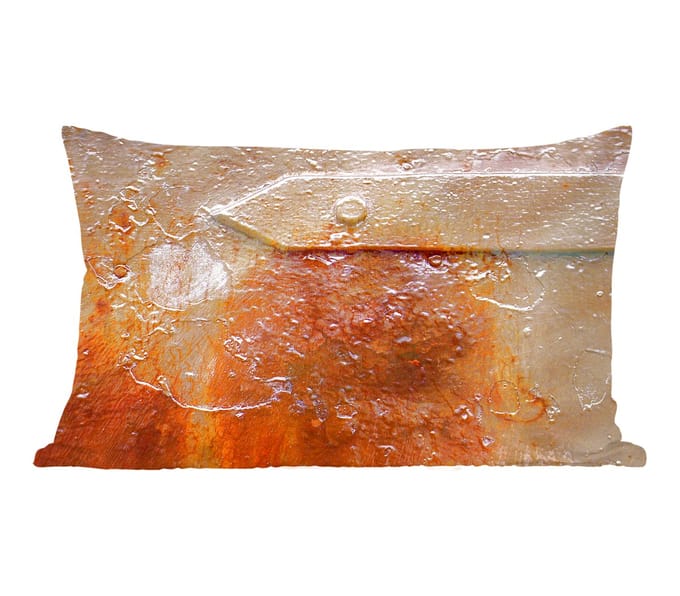 Sierkussens - Kussentjes Woonkamer - 60x40 cm - Roest - Retro - Staal - IJzer