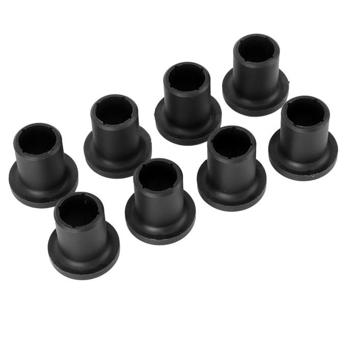 8pcs Remplacement des Longues Bagues de Bras A Avant Adapté pour Polaris Ranger XP 700 4x4 2006 2008 black