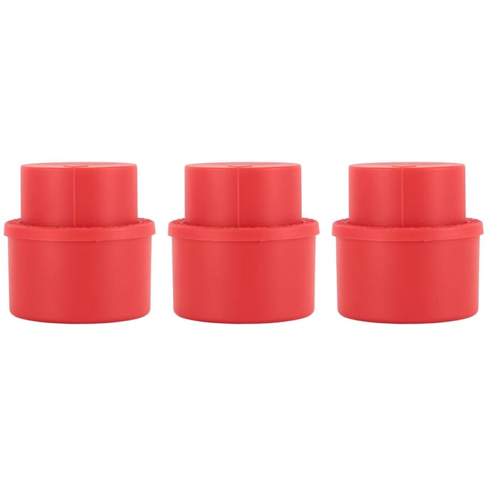 3 Bouchons de Bouteille de Soda Professionnels Type Pression Étanches Réutilisables Couvercles de Bouteille de Boisson pour Soda