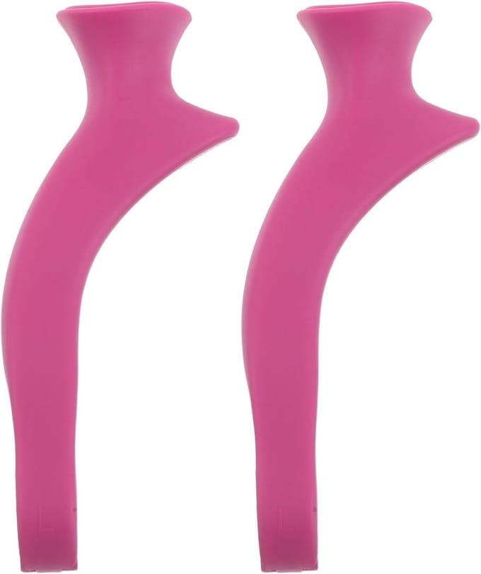 Fiets Stuureinden - Handvatten Mountainbike - Comfortabele Ritten - Ergonomisch Antislip - 14.2 cm - Roze