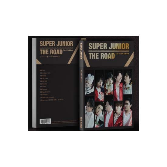 SUPER JUNIOR 11ème Album 'La Route' black