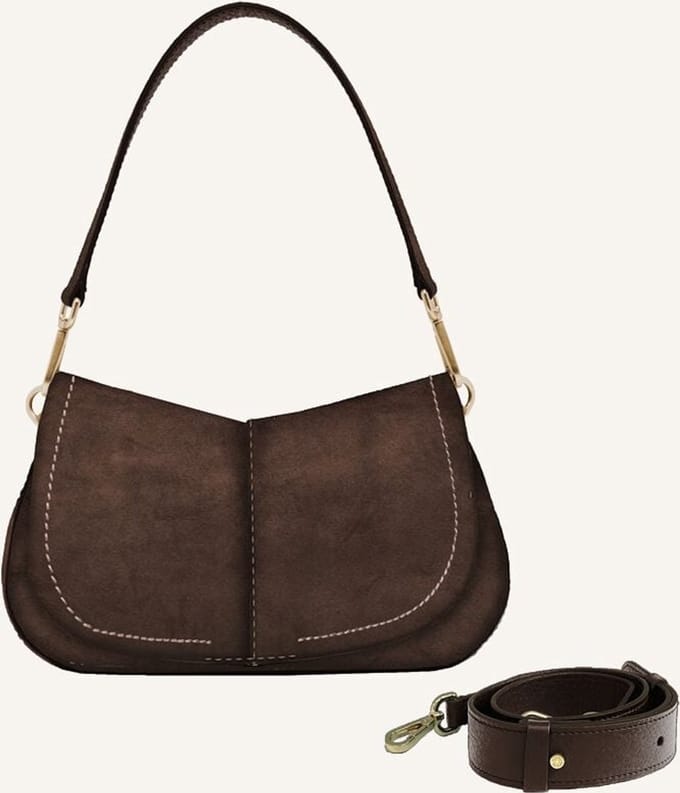 Gianni Chiarini Helena Round / Bs 12618 Handtassen Dames - Bruin - Maat ONESIZE