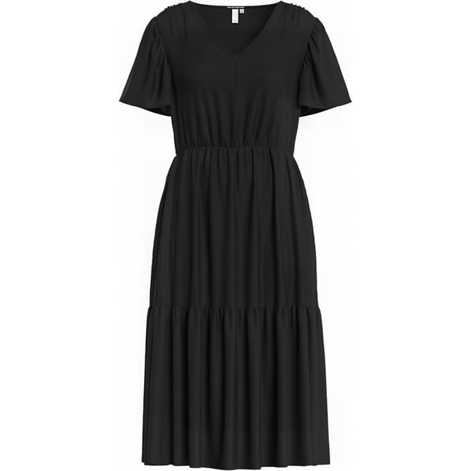 QS - female - Viscose jurk met print all-over