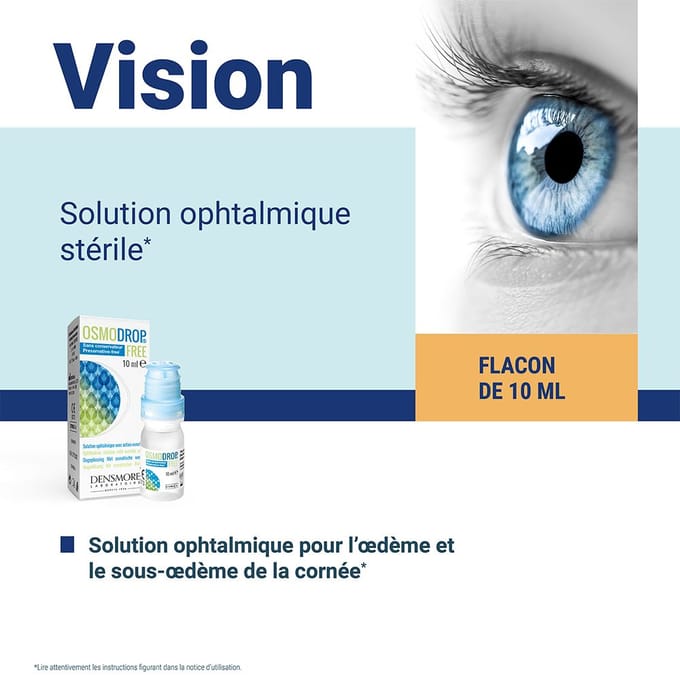 Ophtalmologie Osmodrop Free Fl 10ml