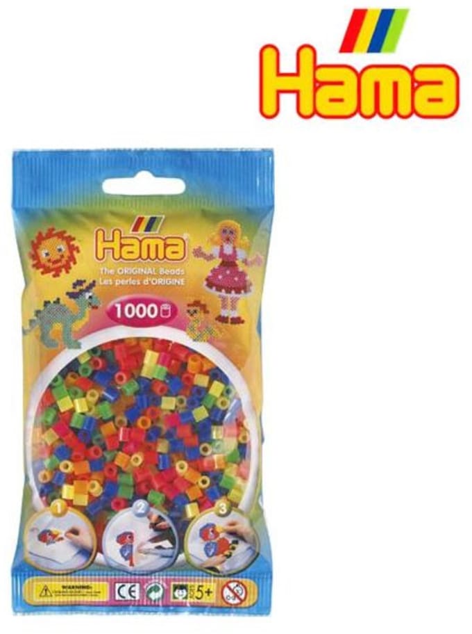 Hama Ironing Kralen Mix 1-Neon (051) 1000pcs.