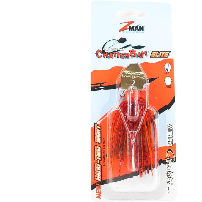Zman Chatterbait 3/8 oz Zinkend kunstaas Fire Craw (4059) red