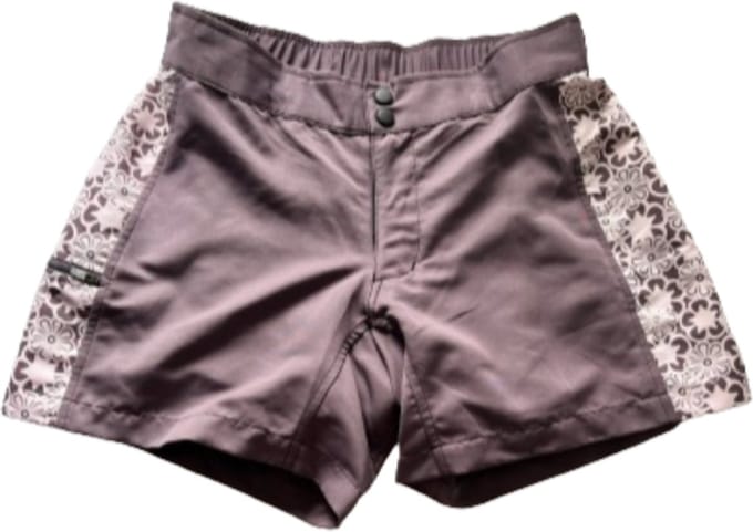 Pearl Izumi print swizzle short - fietsshort - paars - dames - maat M
