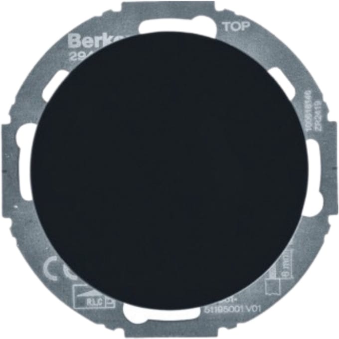 Hager Univ. draaidimmer comf (R, L, C, LED), soft-klik, R.classic, zw