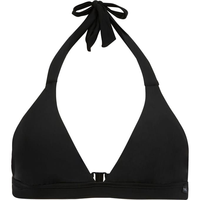Regatta Dames Lovina Effen Halternekt Bikini-top (Zwart)