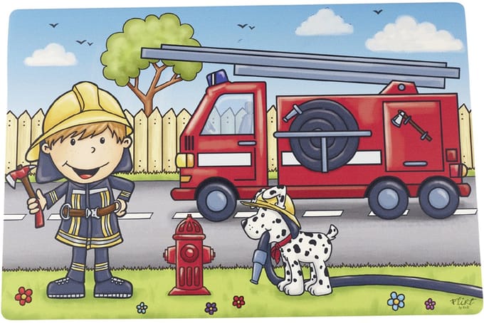 Ritzenhoff en Breker placemat BRANDWEERMAN BERNIE