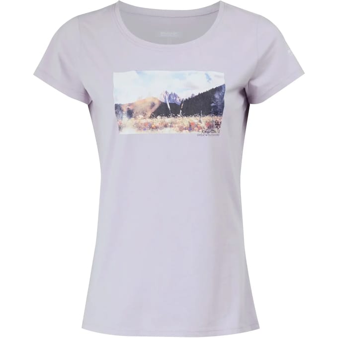 Het Breezed IV sportieve T-shirt voor dames