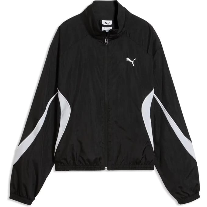 Silicone Logo Print Track Jacket Dames Puma