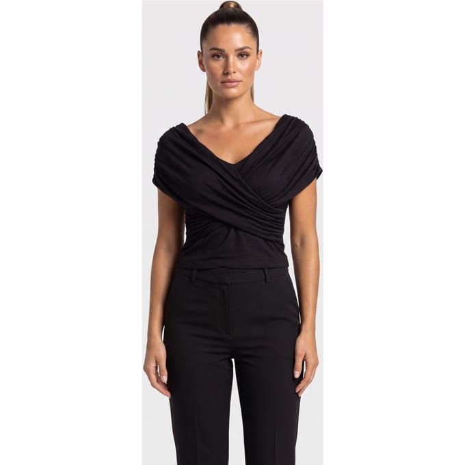 VIVEH Giada Top Black Taglia: 46 | Magliette intime Outlet | Donna | Nero