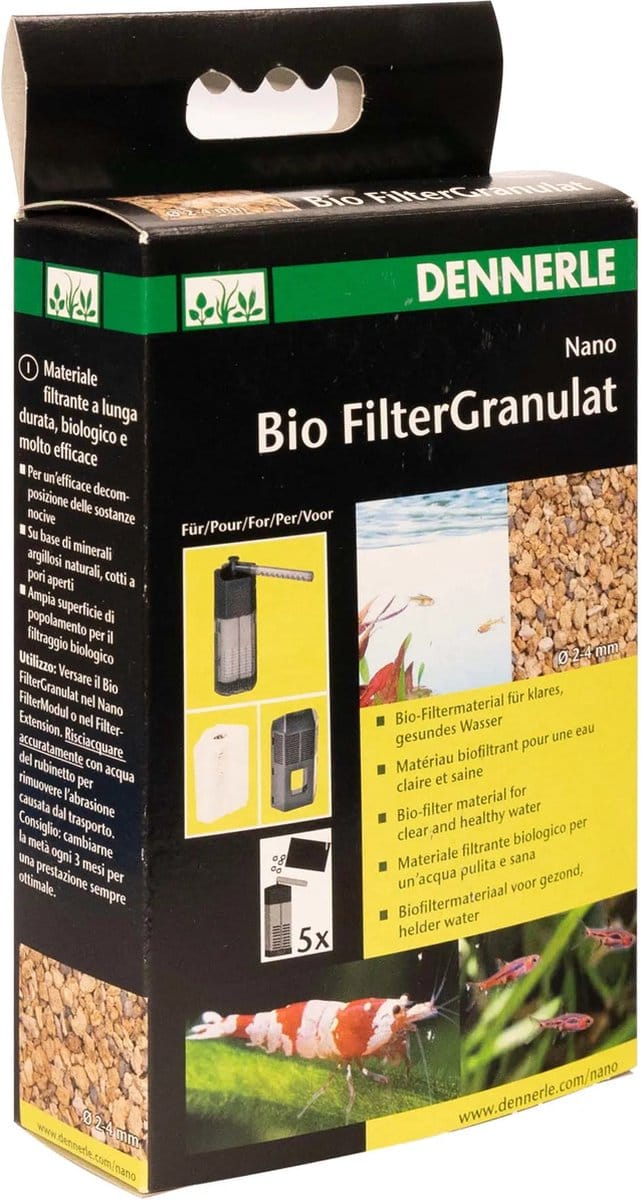 Dennerle Nano Bio Filtergranulaat 300ml | Filtermateriaal | Osmose apparatuur