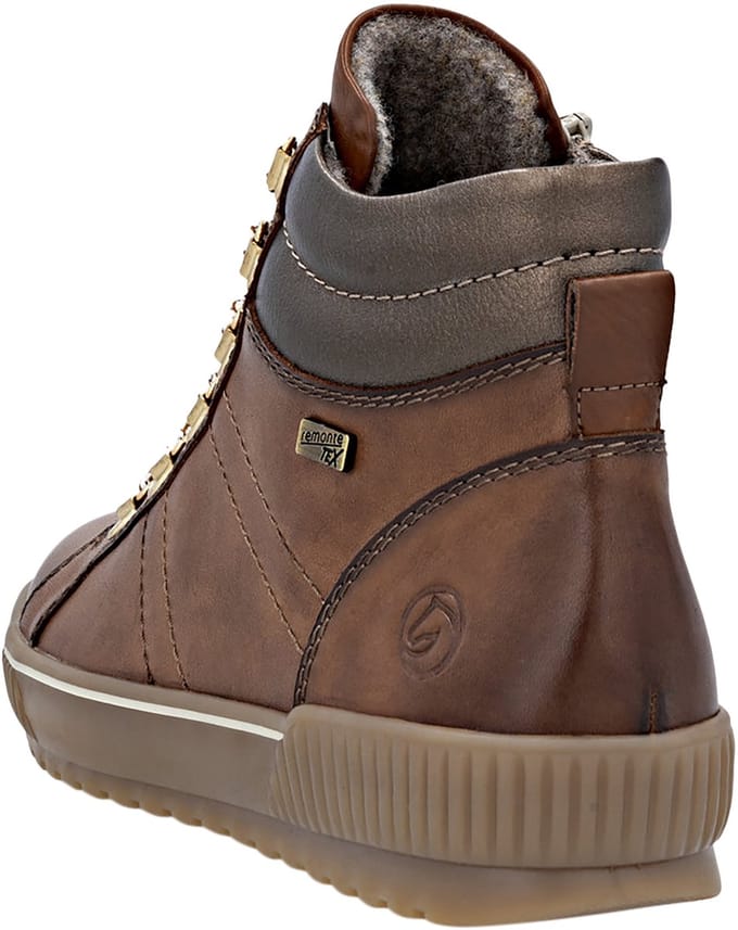 Rock hoge leren sneakers