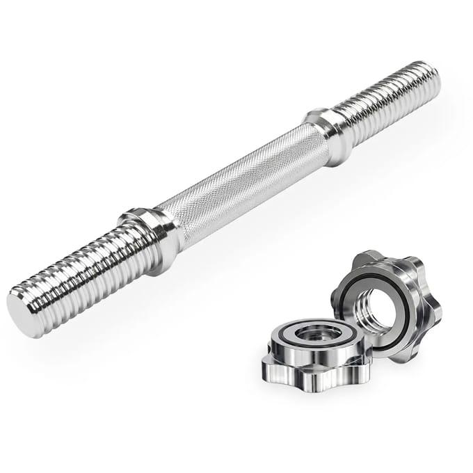 VirtuFit Halterstang - Dumbellstang - Met Schroefsluiting - 30 mm - 35 cm