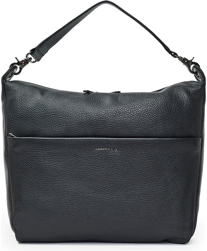 Leren schoudertas voor vrouwen Mandarina Duck Mellow 33x33x9 cm