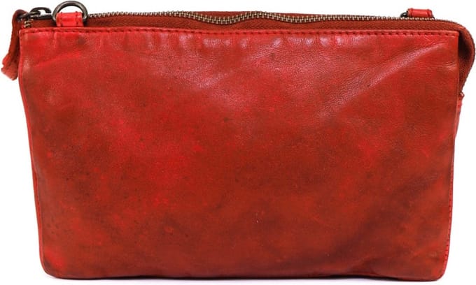Bear Design Uma Crossbodytas Kleine Dames - Leer - Rood