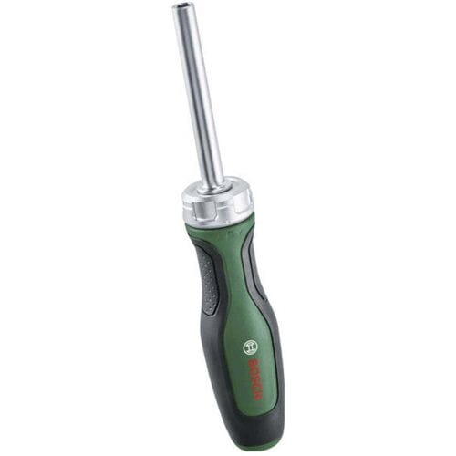 Bosch Home and Garden 1600A02Z99 Universeel Bitschroevendraaier met ratel Ratelschroevendraaier 80 mm