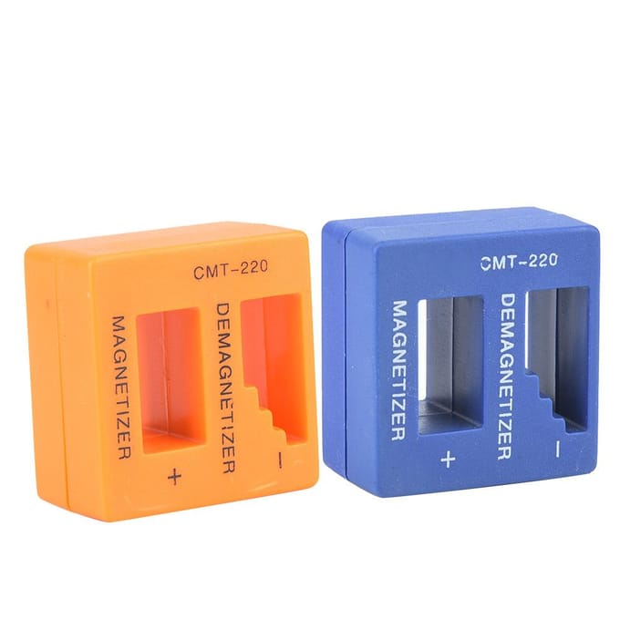 2 stuks 2 in 1 Snel Magnetiseren en Demagnetiseren Tool Magnetisch voor Schroevendraaier
