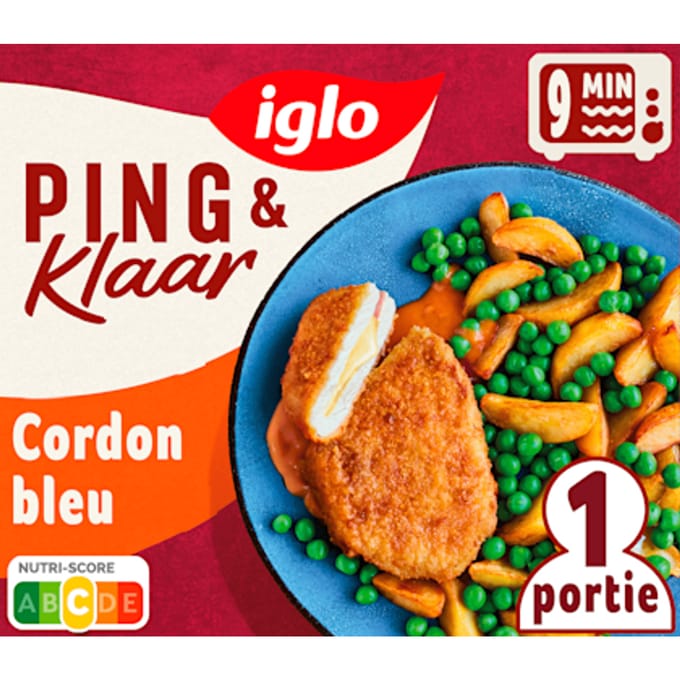 IGLO cordon bleu klaar om te bereiden - 400 g