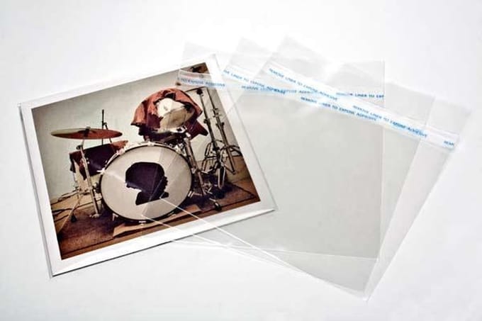 Buitenhoezen voor 7 inch Singles 18,7x18 + 3cm Blake sleeves™ (100 stuks)