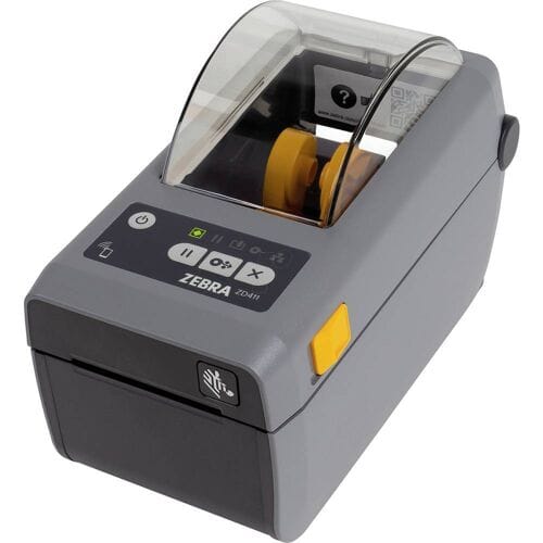 Zebra ZD411d Labelprinter Thermisch 203 x 203 dpi Etikettenbreedte (max.): 56 mm USB, Bluetooth