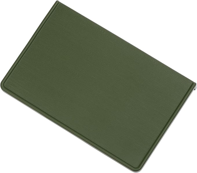 Famanu – Siliconen espresso tamping mat – Hoekmodel – Hittebestendig – Donkergroen