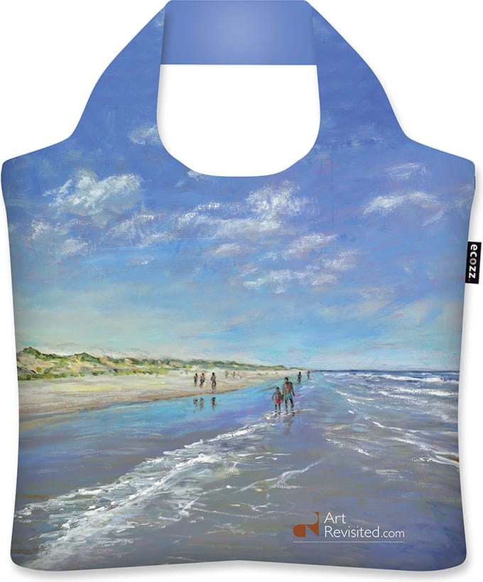 Ecozz tas - Oerol - Jan van Loon - met rits - 46x41 cm