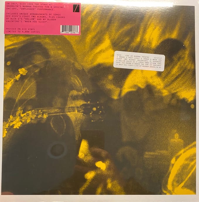 DIIV - Live At The Murmrr Theatre (LP)