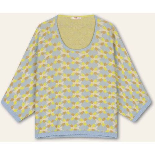 Oilily Katika Gebreide Top- maatS Cadmium Geel