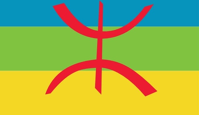 Vlag Grou 30x45cm