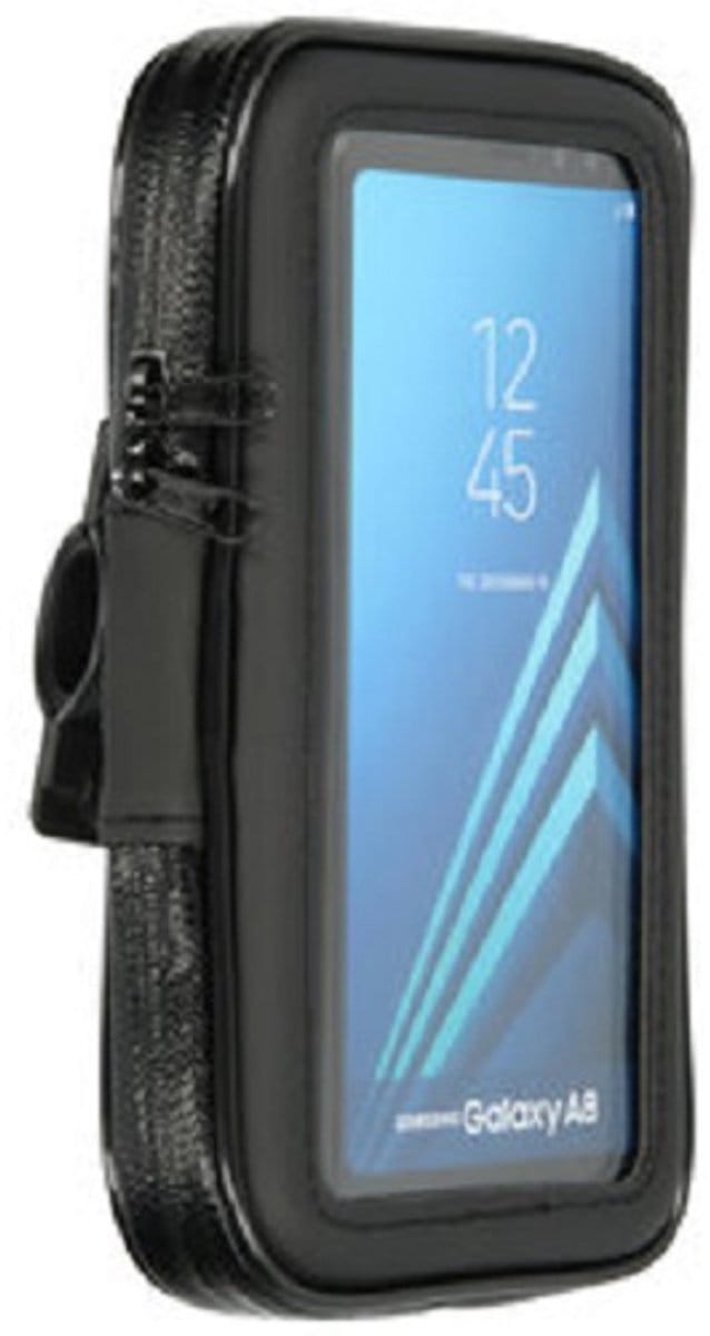 Merkloos telefoonhouder fiets - Universeel - Waterdicht - Maat L