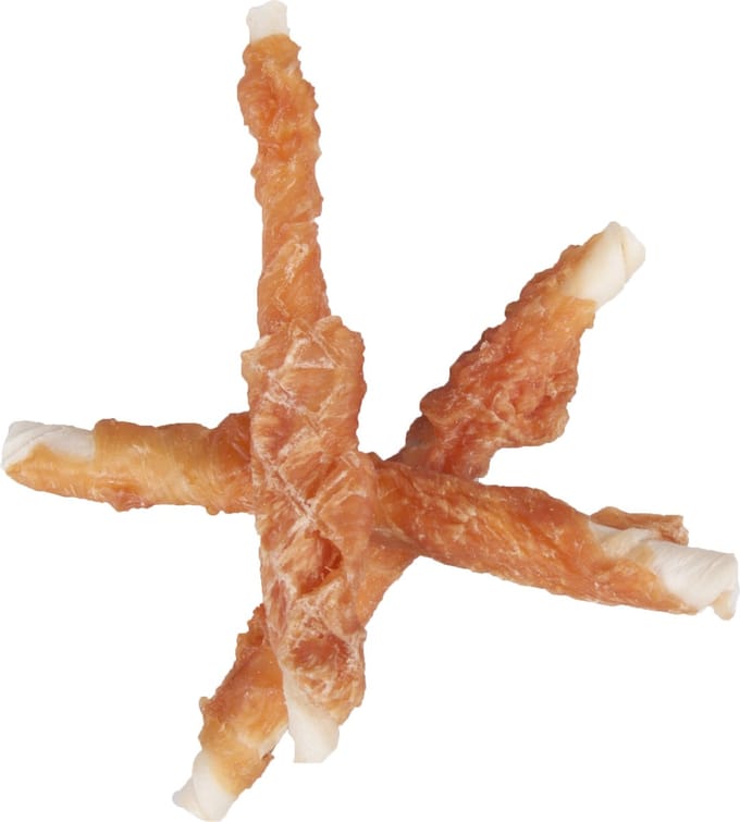 Runderhuid met kip sticks - 12 cm