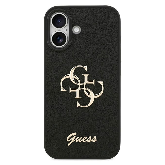 Guess Back Cover - iPhone 17 - Zwart - Slank en schokabsorberend design