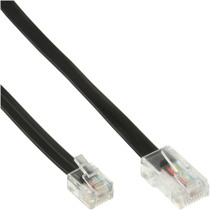 ISDN kabel RJ12 - RJ45 - 6 meter