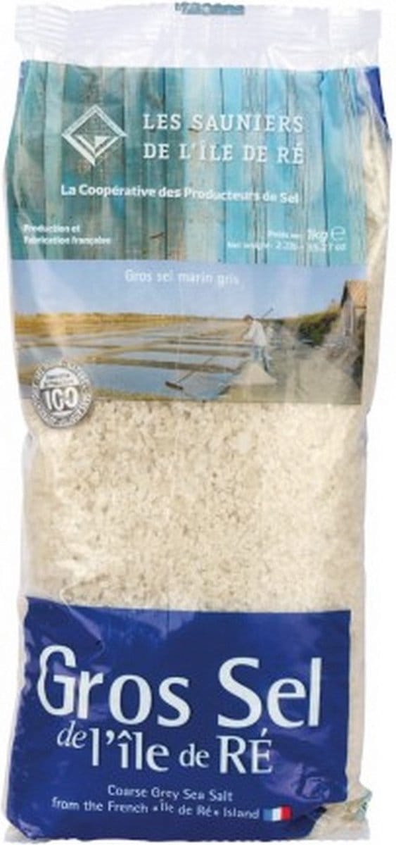 Grof keltisch zout Les Sauniers de l'Ile de Ré 1 kilo