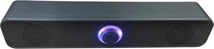 PC Luidspreker - Soundbar - Muziek Luisteren - Rijke Bas - 76 cm - Zwart