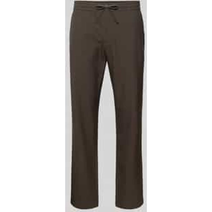 Regular fit stoffen broek Met viscose Model 'Robert'