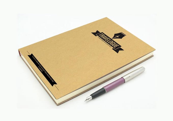 Luckies Original Travelogue Reisdagboek - Krasbare Kaarten