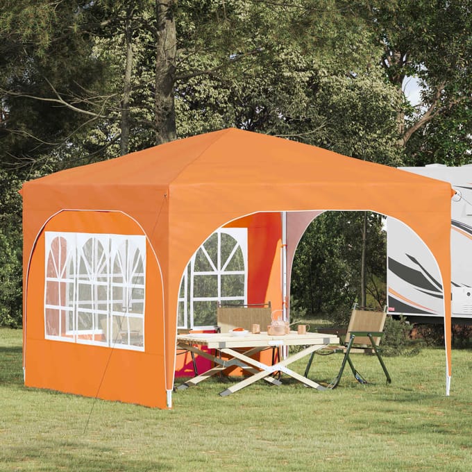 vidaXL - Pop-up - Feesttent - 290 - x - 290 - x - 245 - cm - Oranje